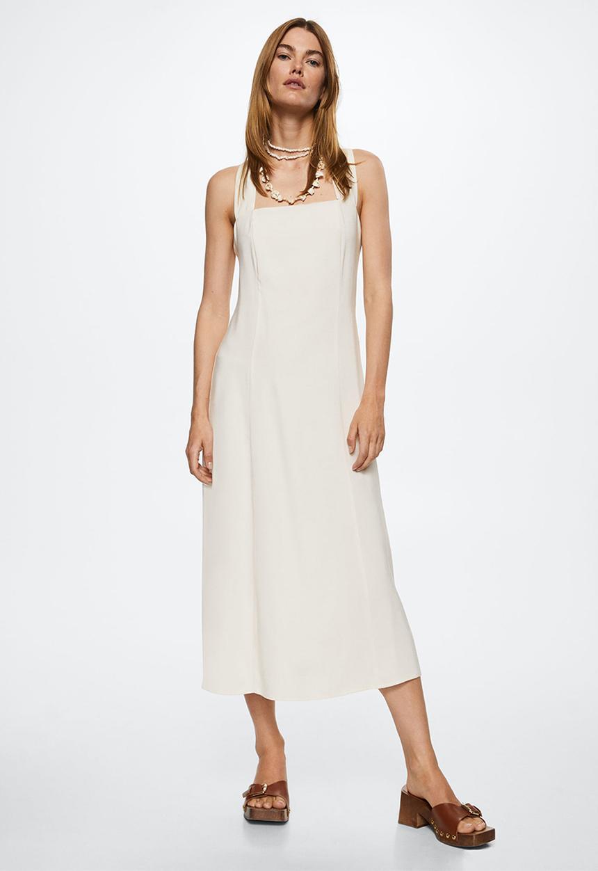 MANGO - Dress boscol-h - light beige