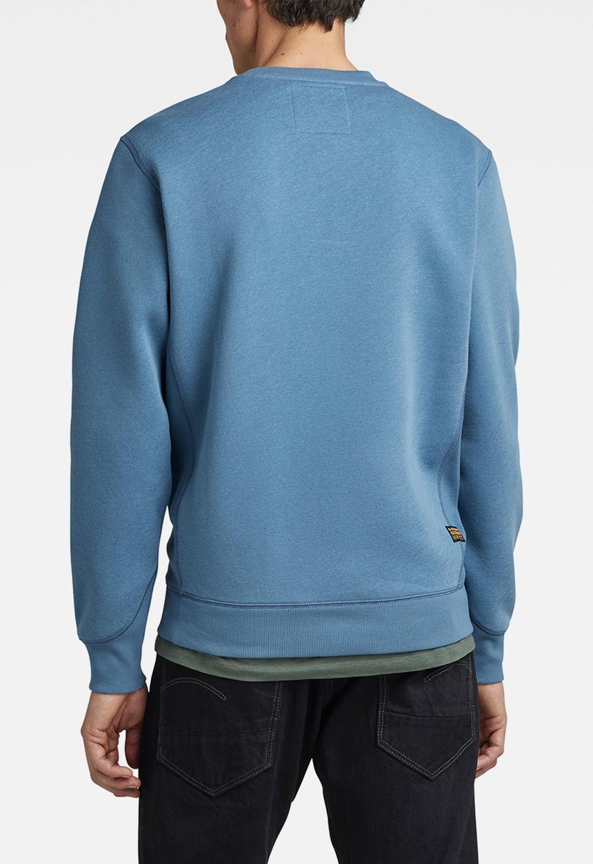 G-STAR - Premium core sweater - azul