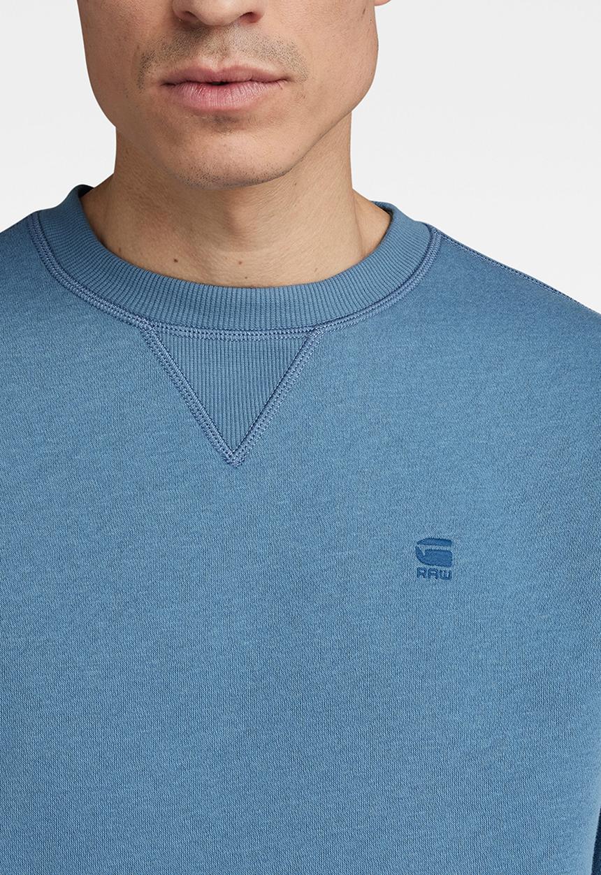 G-STAR - Premium core sweater - azul