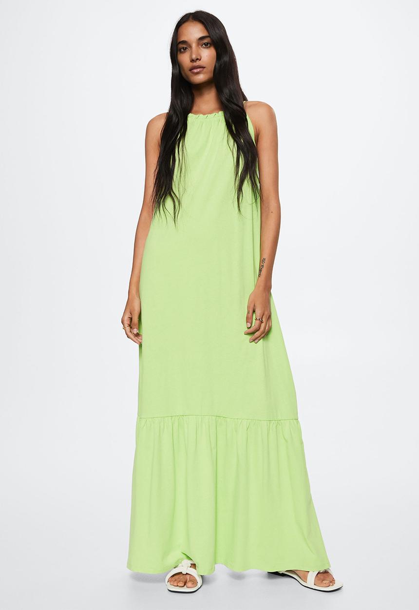 MANGO - Dress javier - green