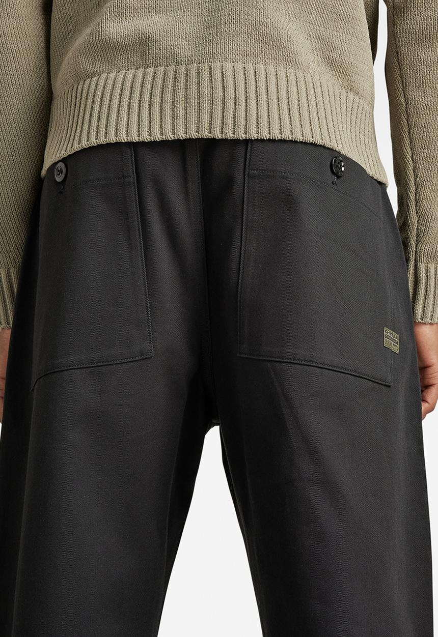 G-STAR - Worker chino relaxed - dk black
