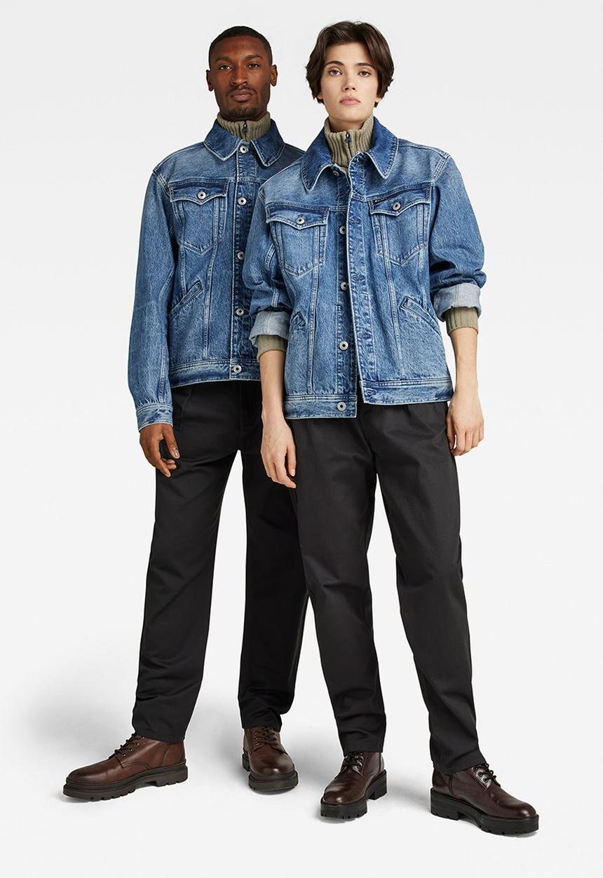 G-STAR - Worker chino relaxed - dk black
