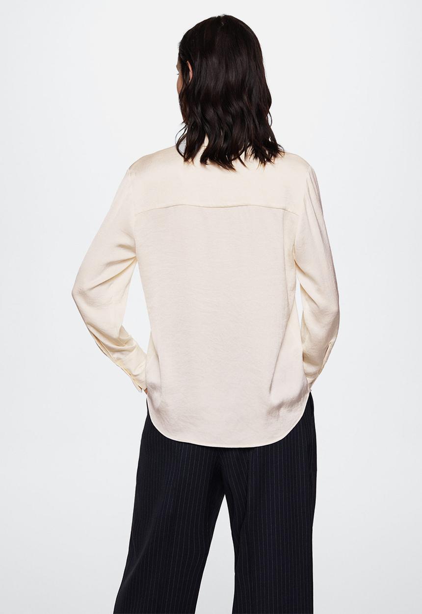 MANGO - Shirt ideale - natural