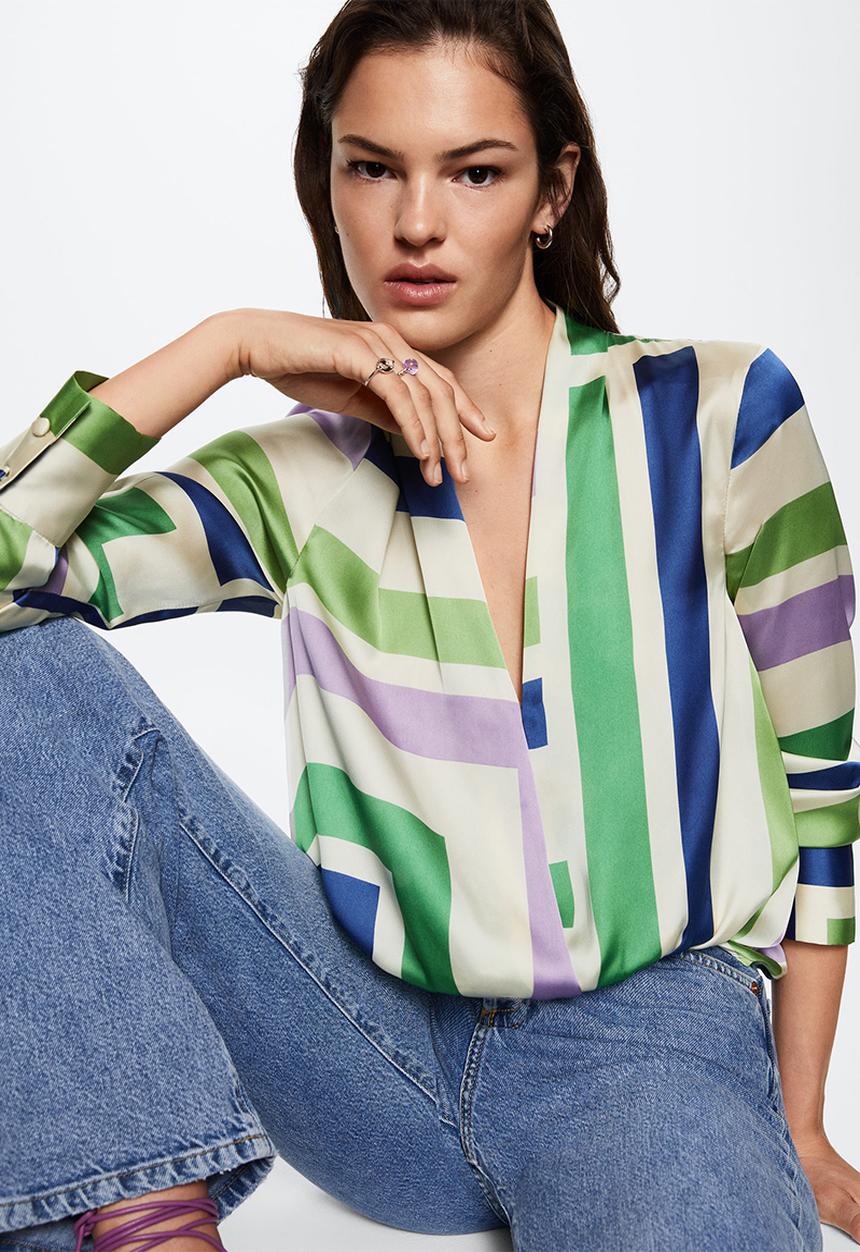 MANGO - Blouse cris - natural