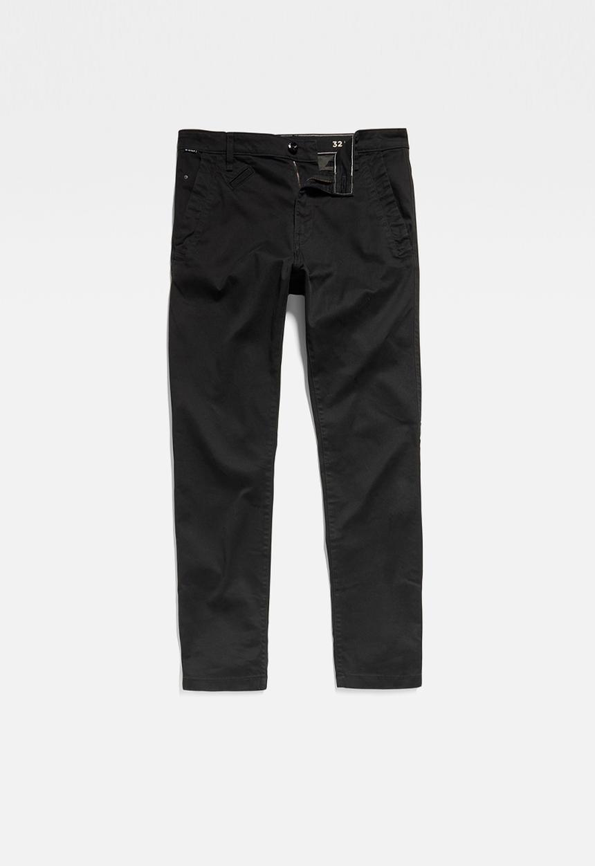 G-STAR - Bronson 2.0 slim chino - dk black