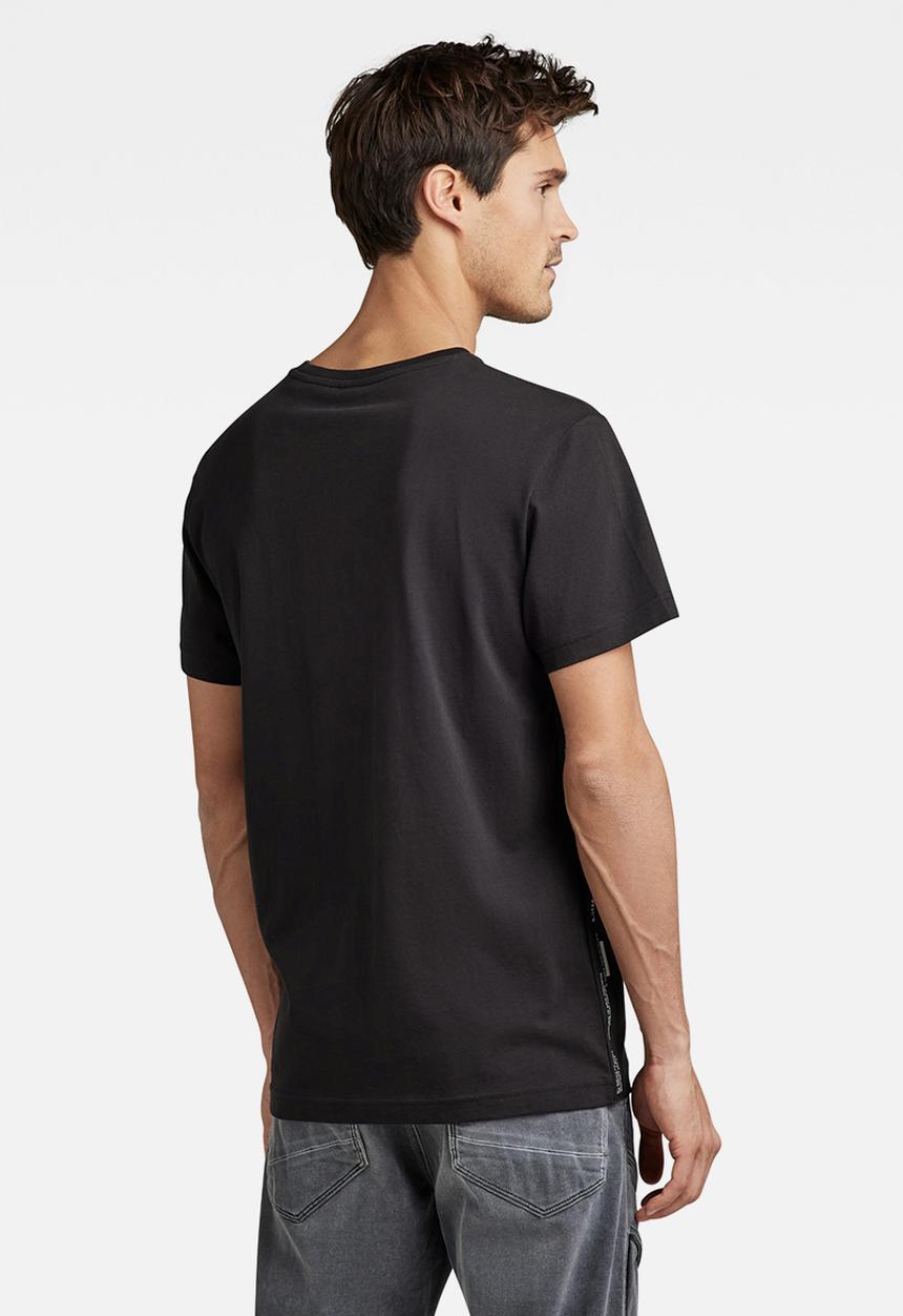 G-STAR - Logo tape r t - dk black
