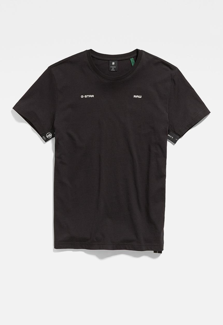 G-STAR - Logo tape r t - dk black