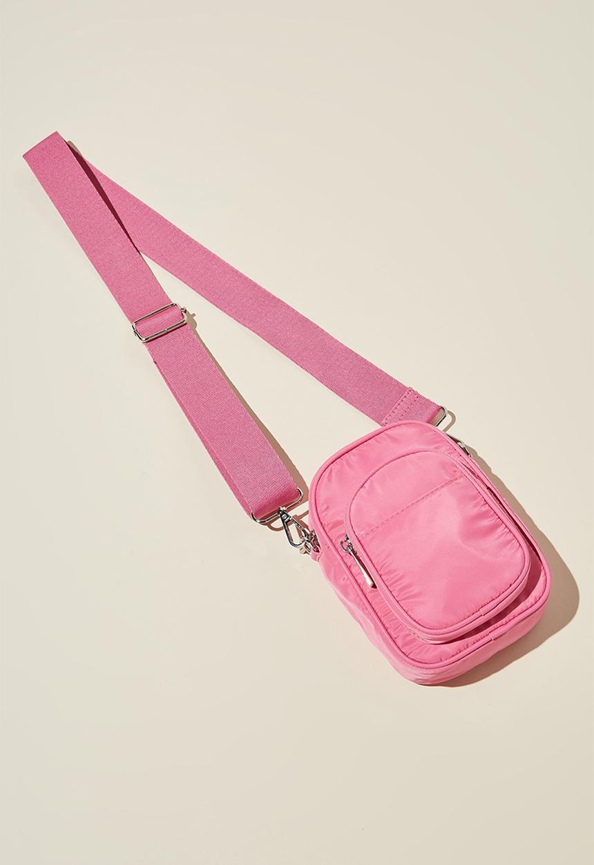 Rubi - Nellie camera cross body bag - fun pink