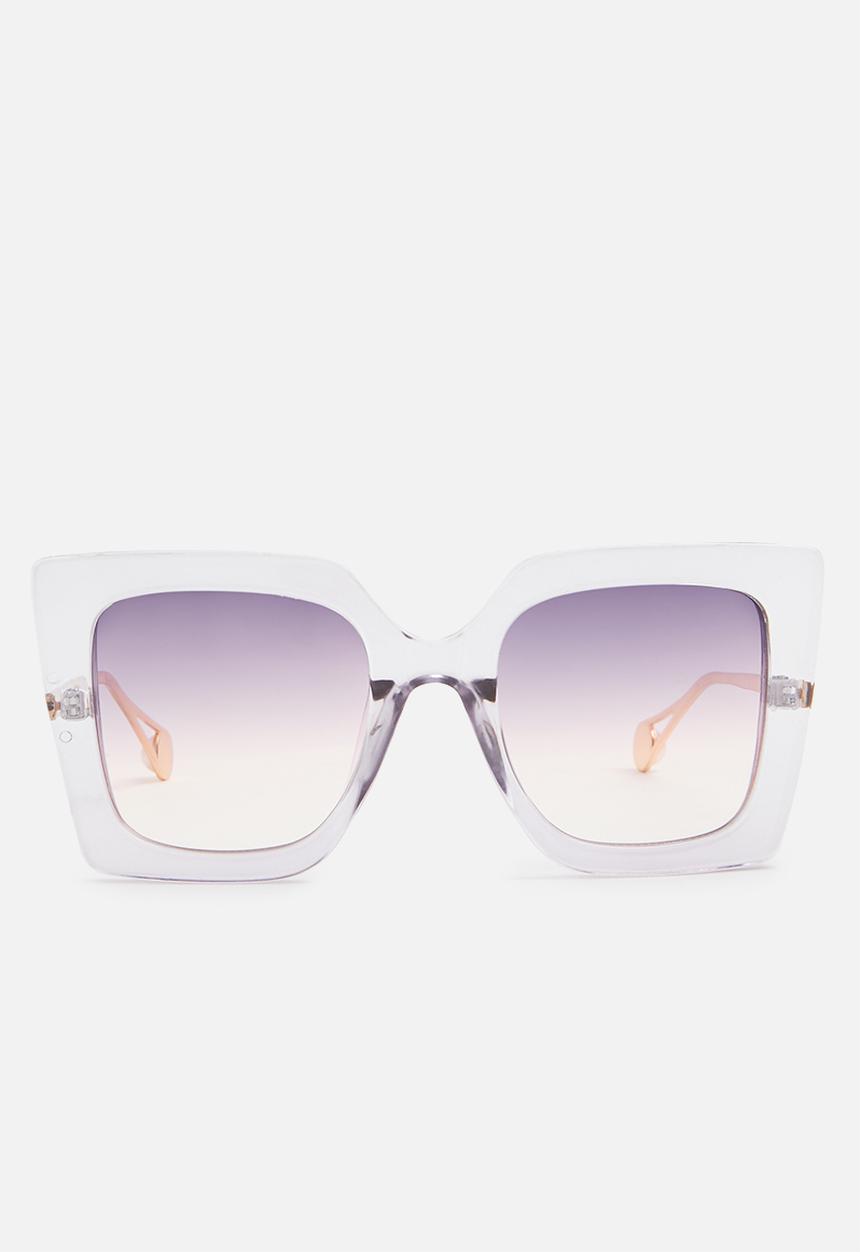 Superbalist - Selina oversized sunglasses - purple