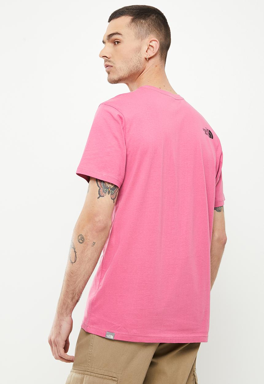 The North Face - M short sleeve simple dome tee - red violet