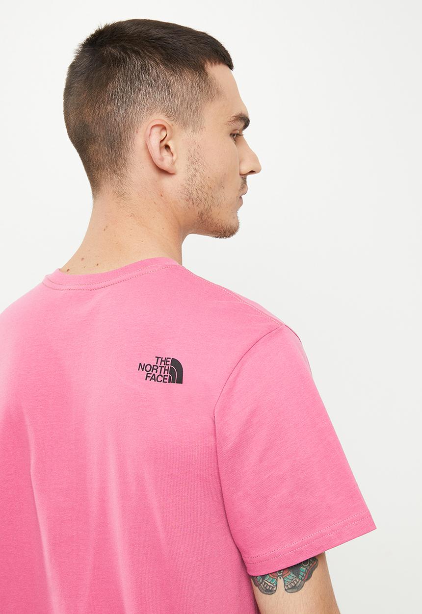 The North Face - M short sleeve simple dome tee - red violet