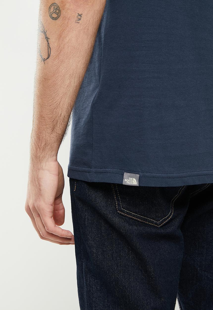 The North Face - M short sleeve never stop exploring tee - summit navy