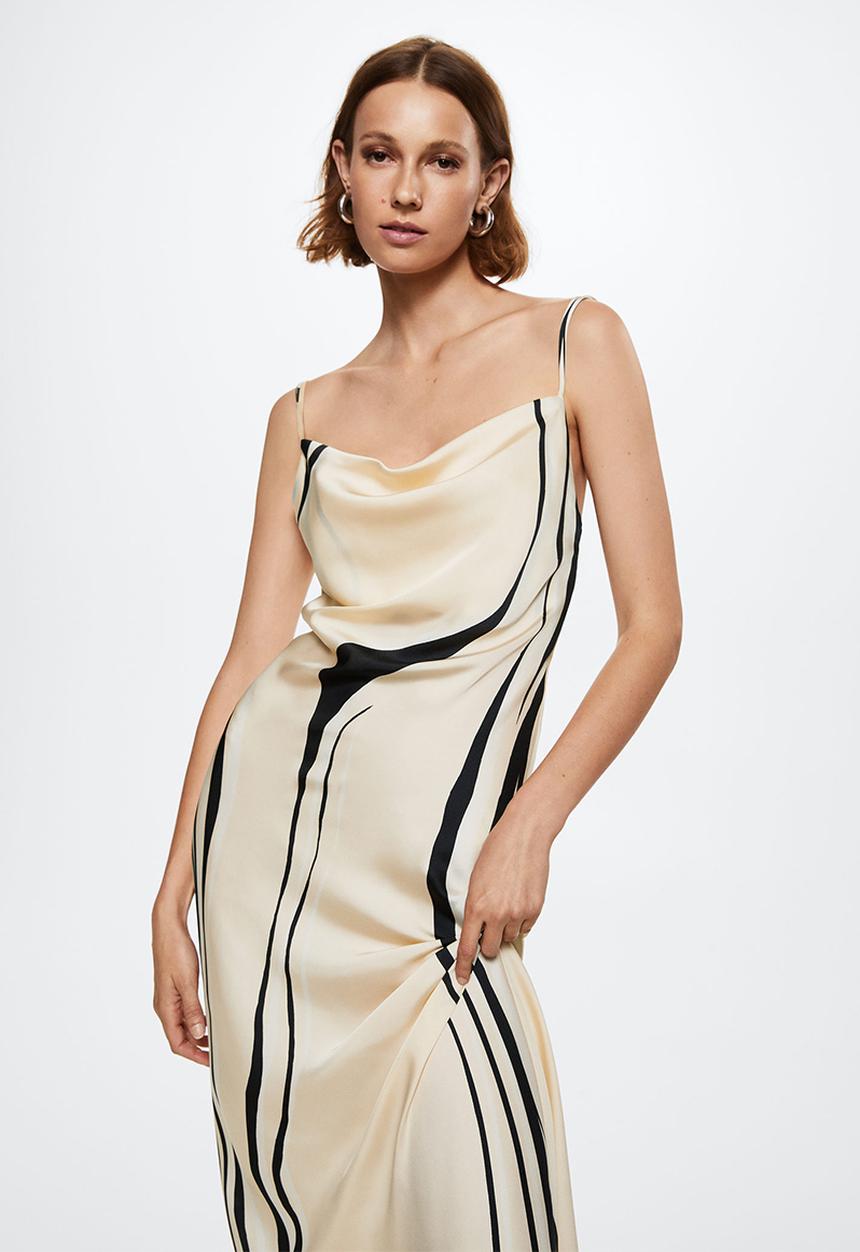 MANGO - Dress marcia - natural