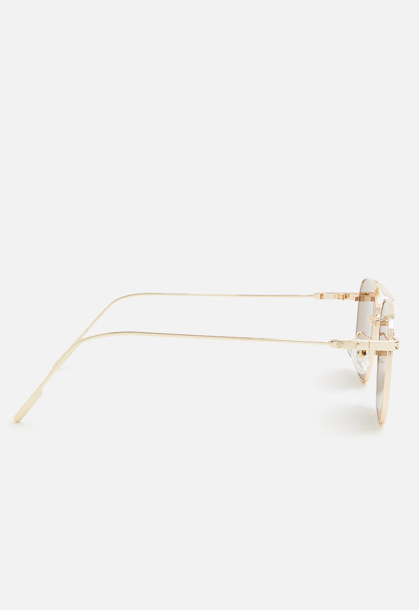Superbalist - Clara aviator sunglasses - gold