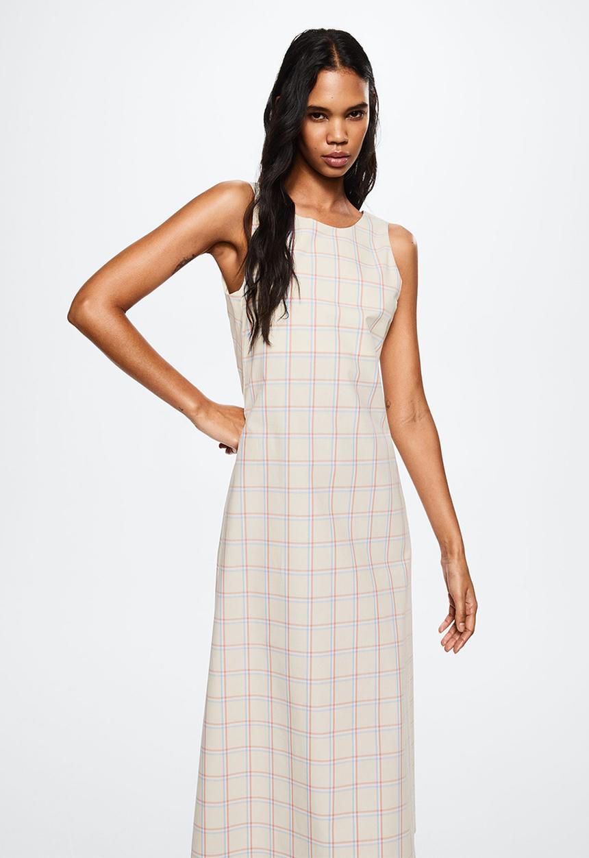 MANGO - Dress miril-h - light beige