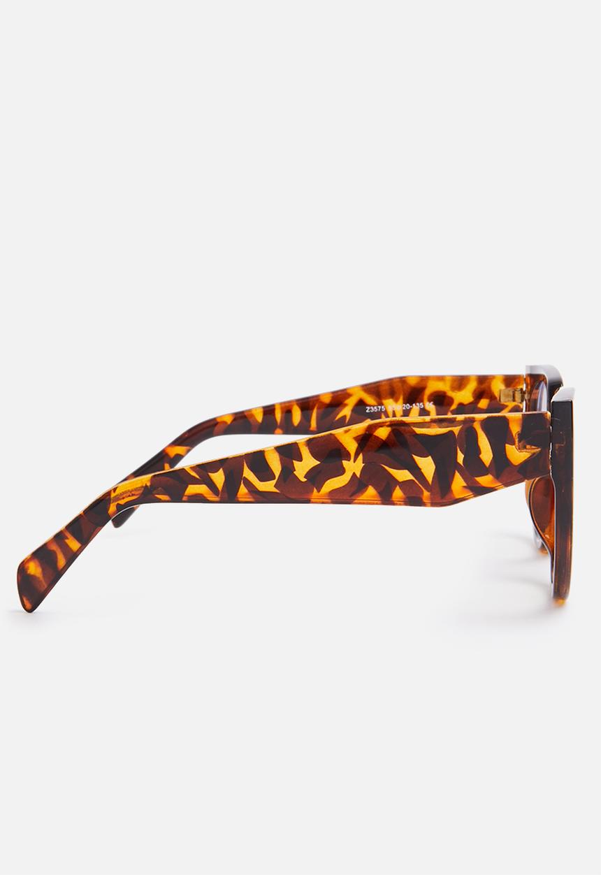 Superbalist - Kaya blue light glasses - brown