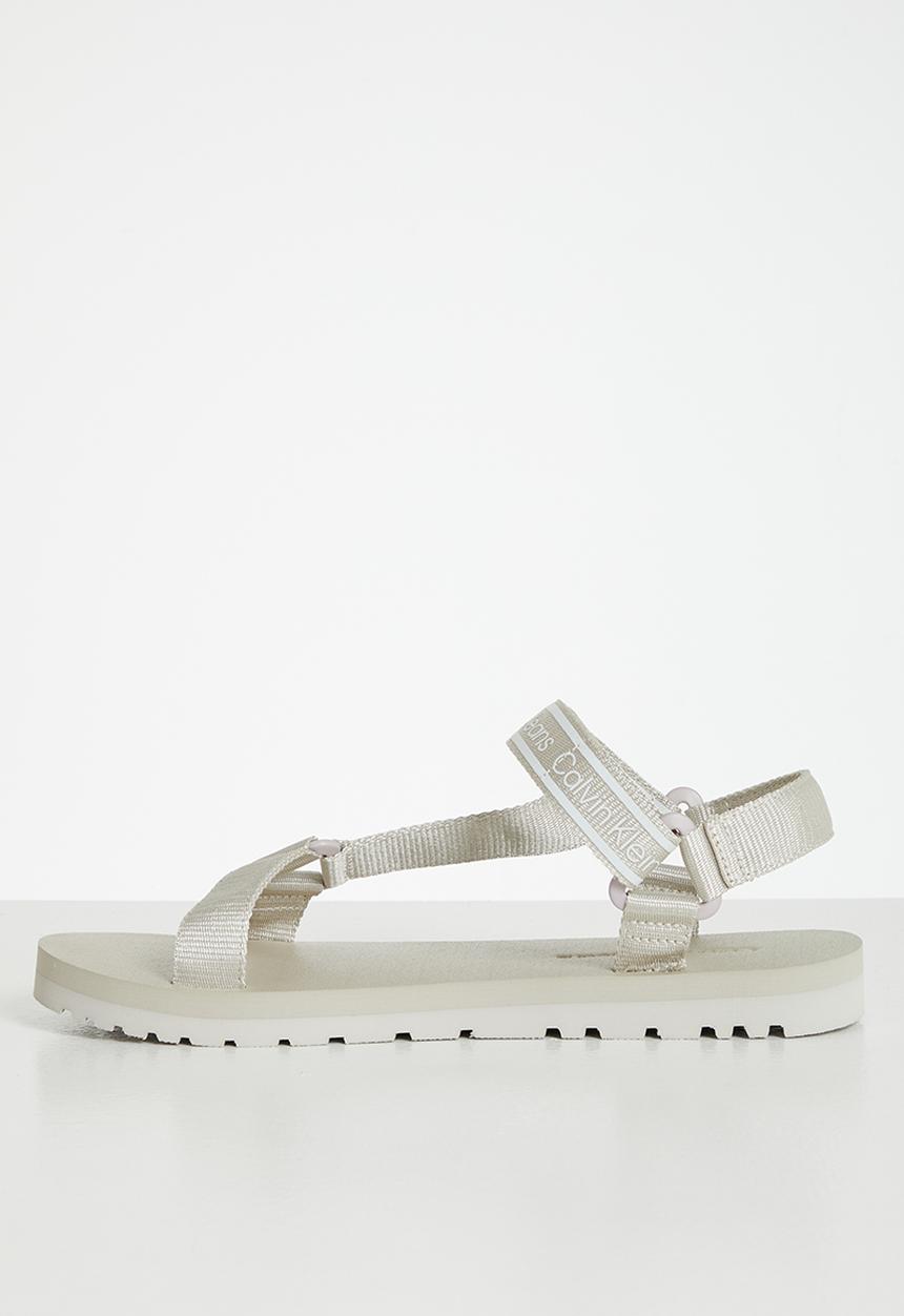 Calvin Klein - Prefresato sandal - eggshell