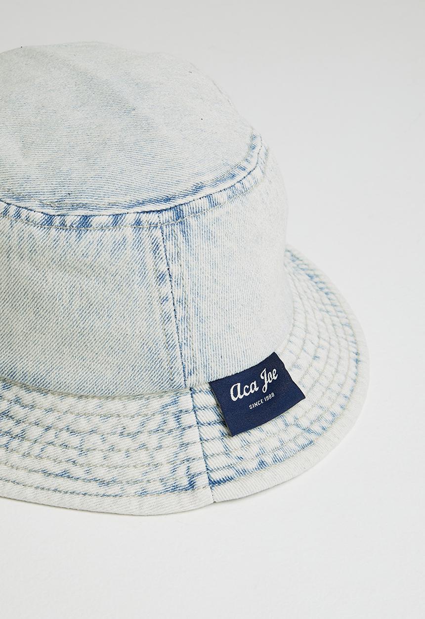 Aca Joe - Aca joe cotton denim 3d+flat embroidery - washed denim