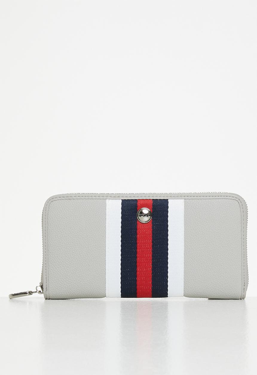 POLO - Kensington zip around purse bag - grey