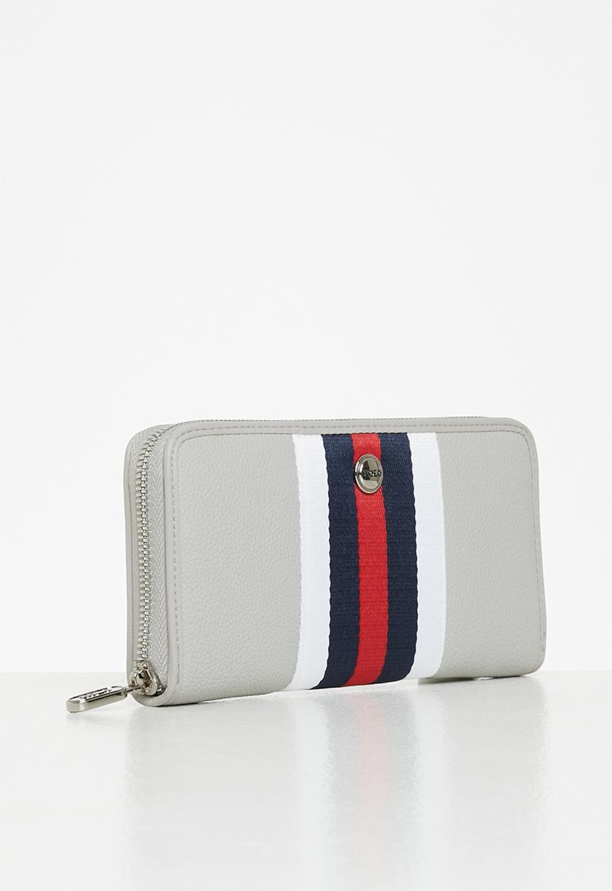 POLO - Kensington zip around purse bag - grey