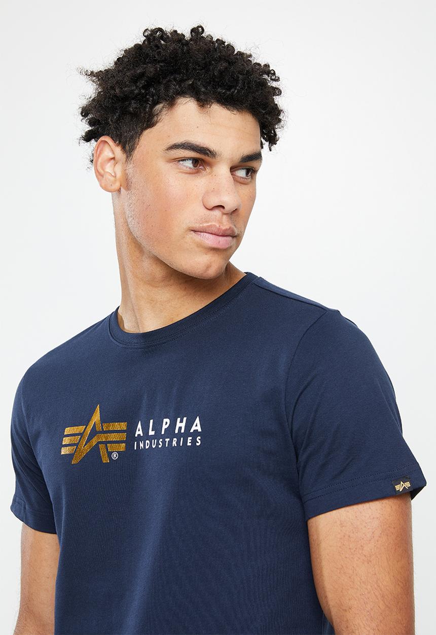 Alpha Industries - Twin pack t in box - navy & white