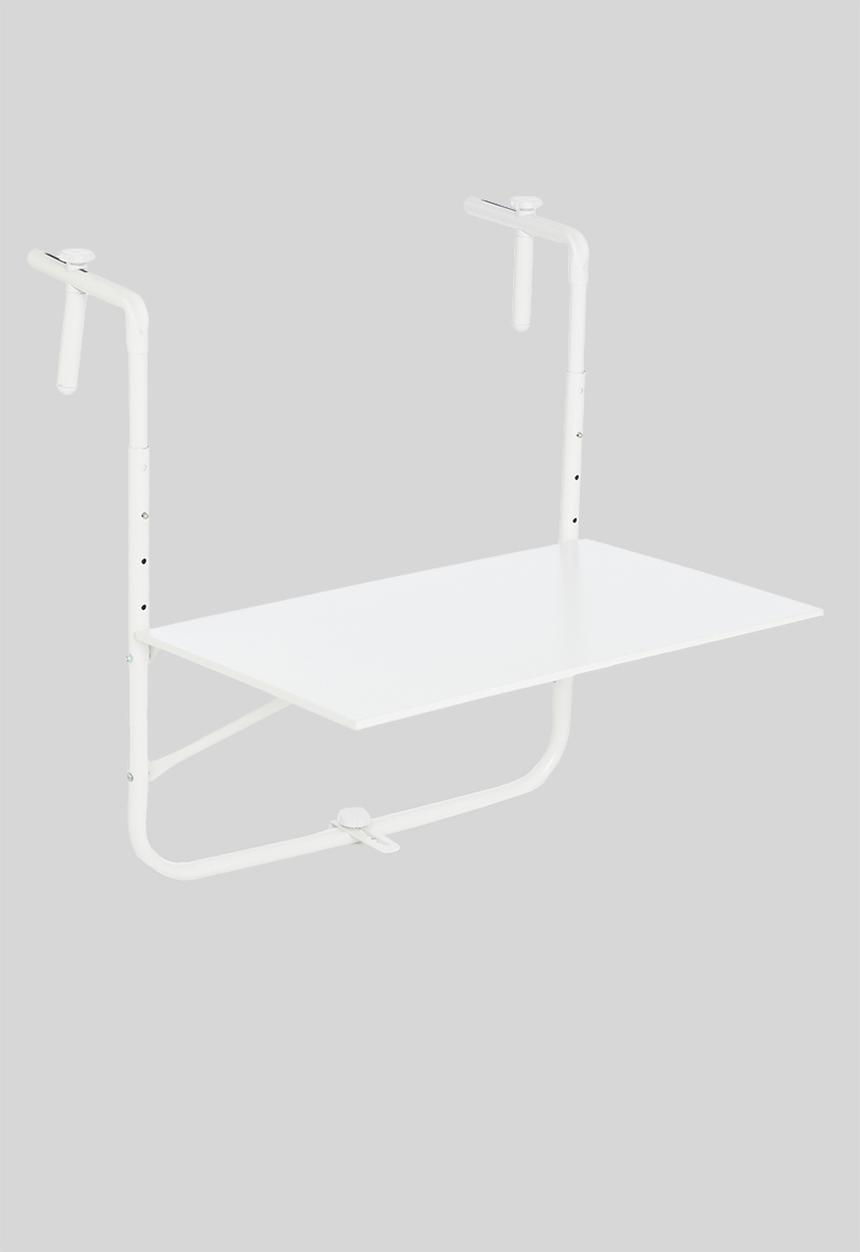 H&S - Balcony table - matt white