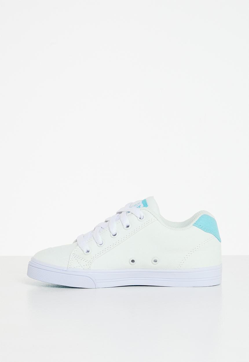 DC - Chelsea sneaker - white / mint julip