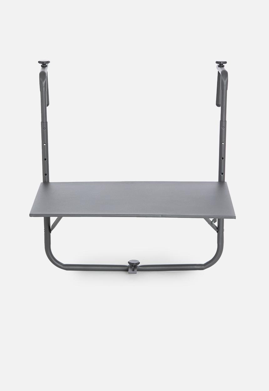 H&S - Balcony table - matt dark grey