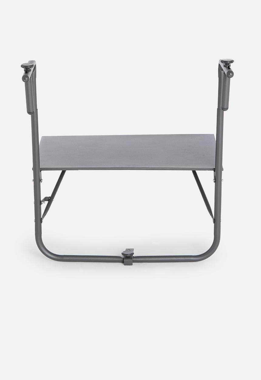 H&S - Balcony table - matt dark grey