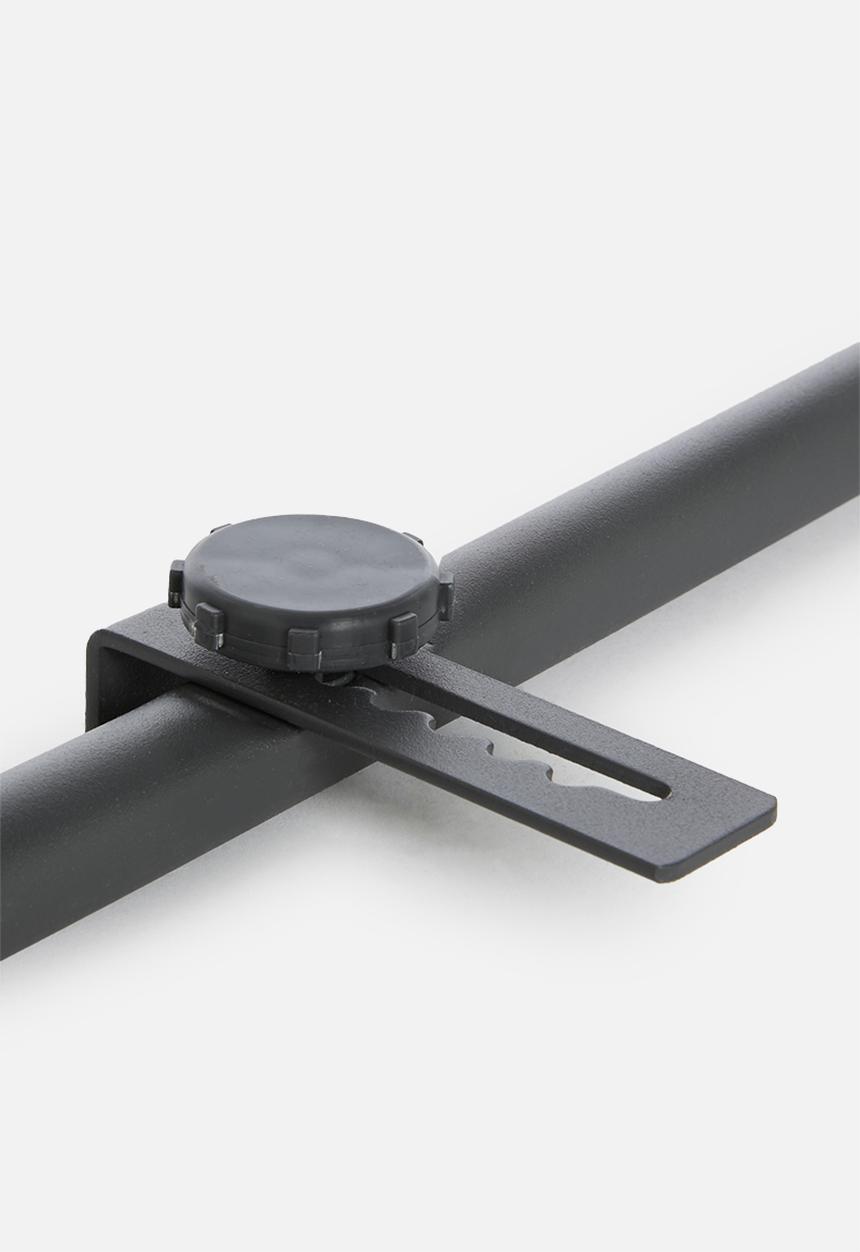 H&S - Balcony table - matt dark grey