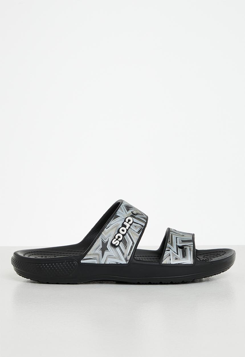 Crocs - Classic crocs disco sandal - black / multi