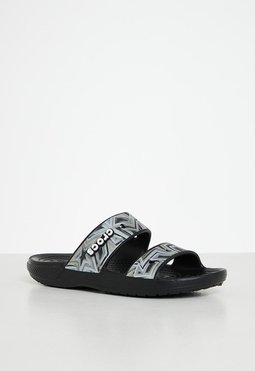 Crocs - Classic crocs disco sandal - black / multi
