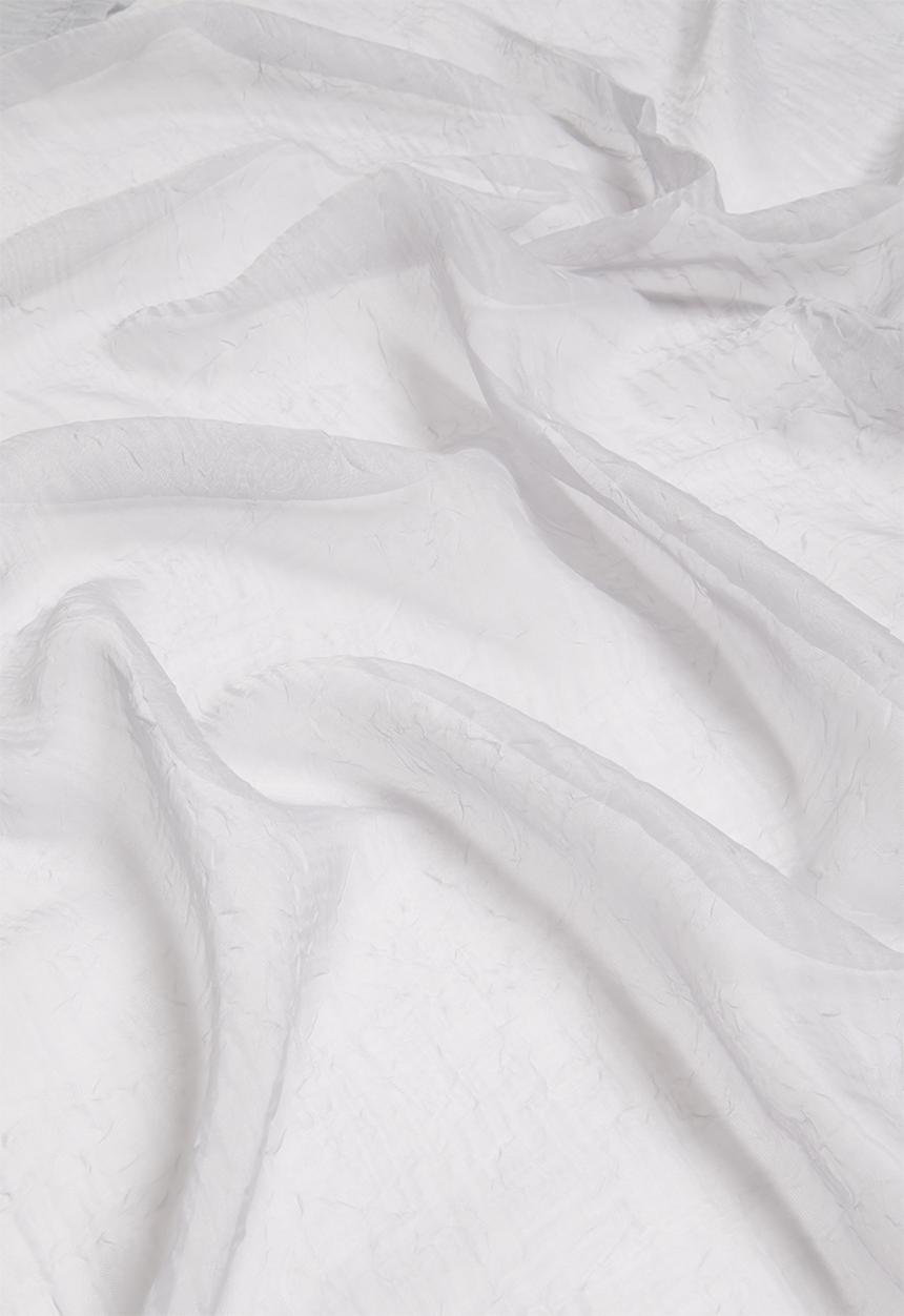Design Collection - Crushed voile taped curtain set of 2 - grey