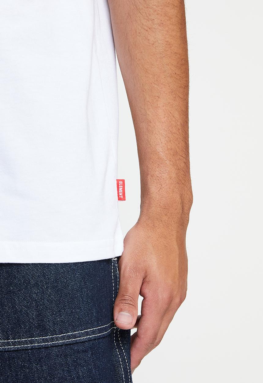 Element - Seal bp short sleeve - optic white