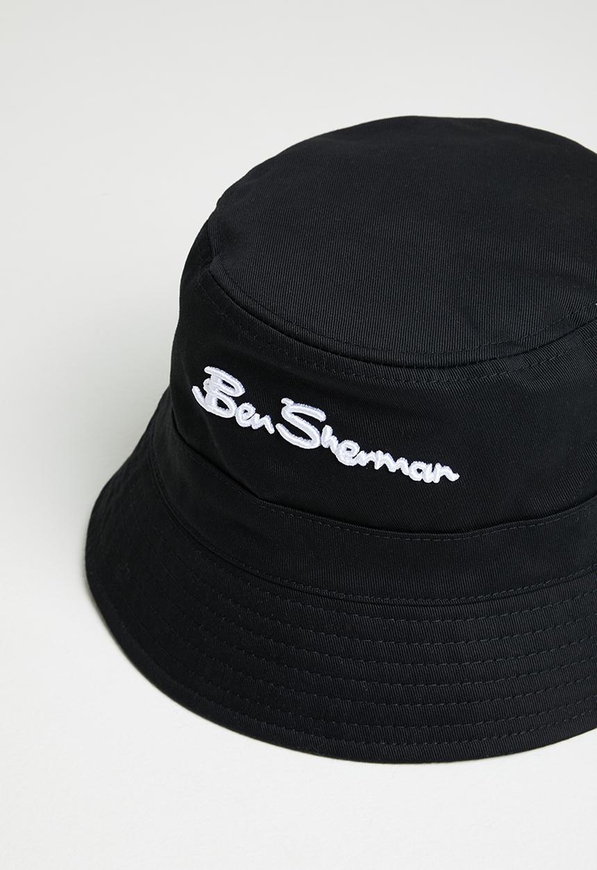 Ben Sherman - Deepy bucket hat - black