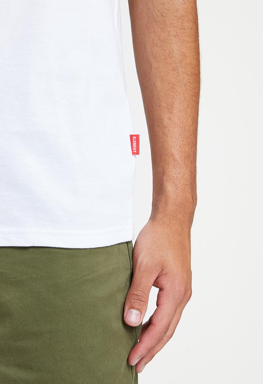 Element - Vertical short sleeve - optic white