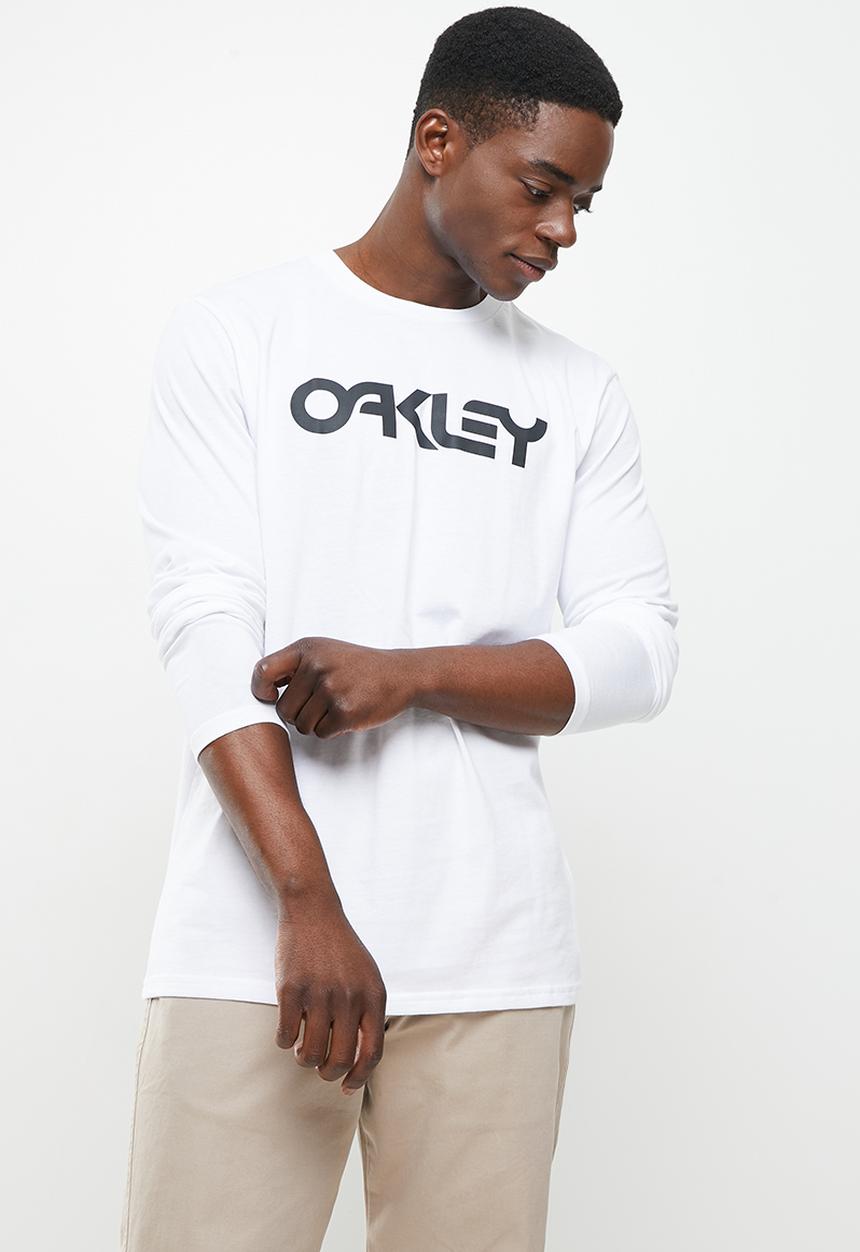 Oakley - Mark ii l/s tee 2.0 - white & black