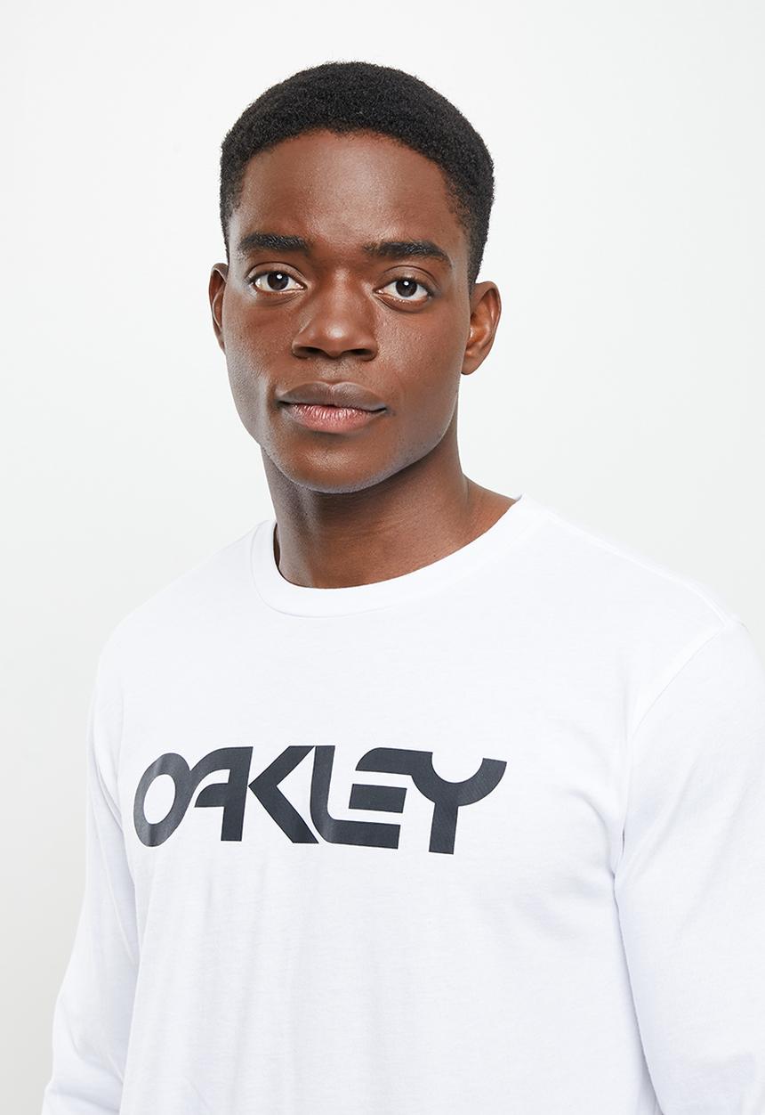 Oakley - Mark ii l/s tee 2.0 - white & black