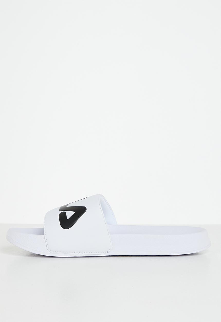 FILA - Hillside slide  - white / chinese red / peacoat