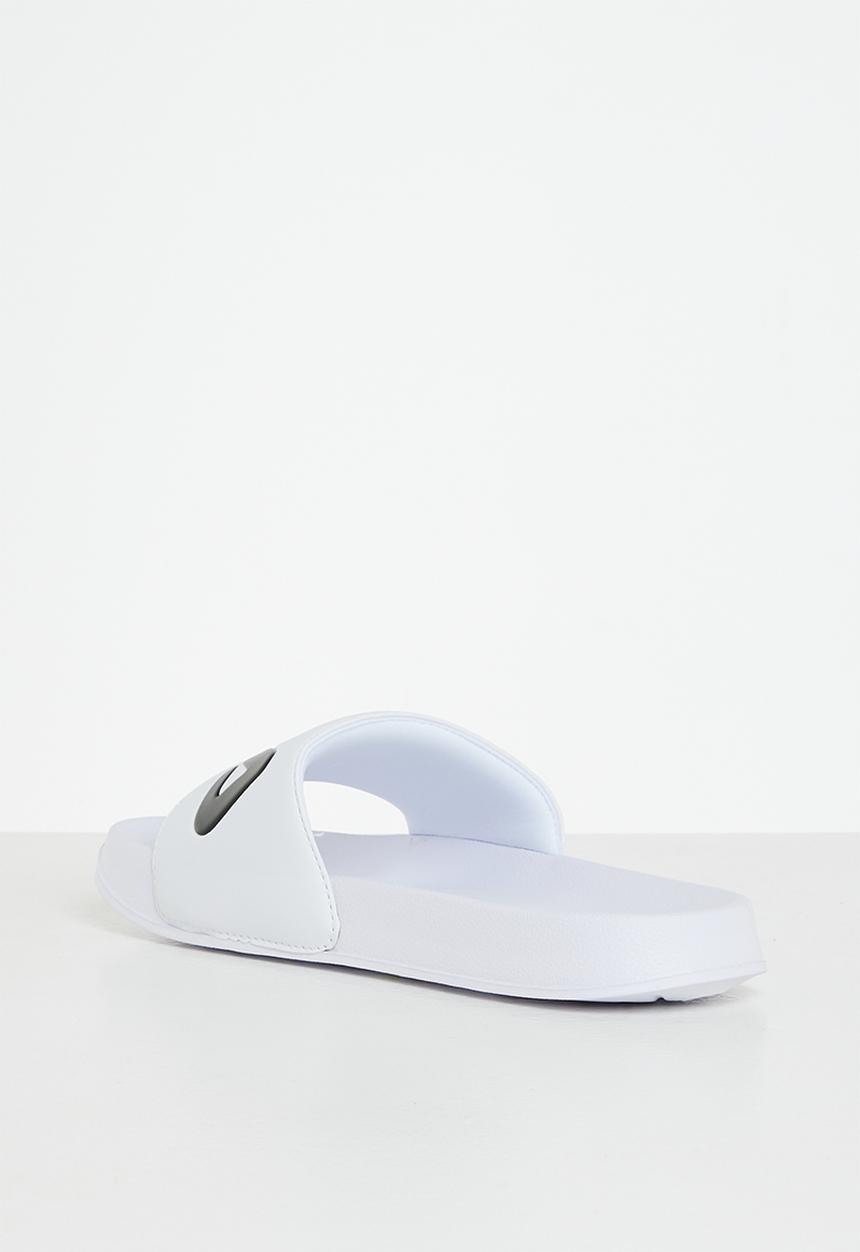 FILA - Hillside slide  - white / chinese red / peacoat