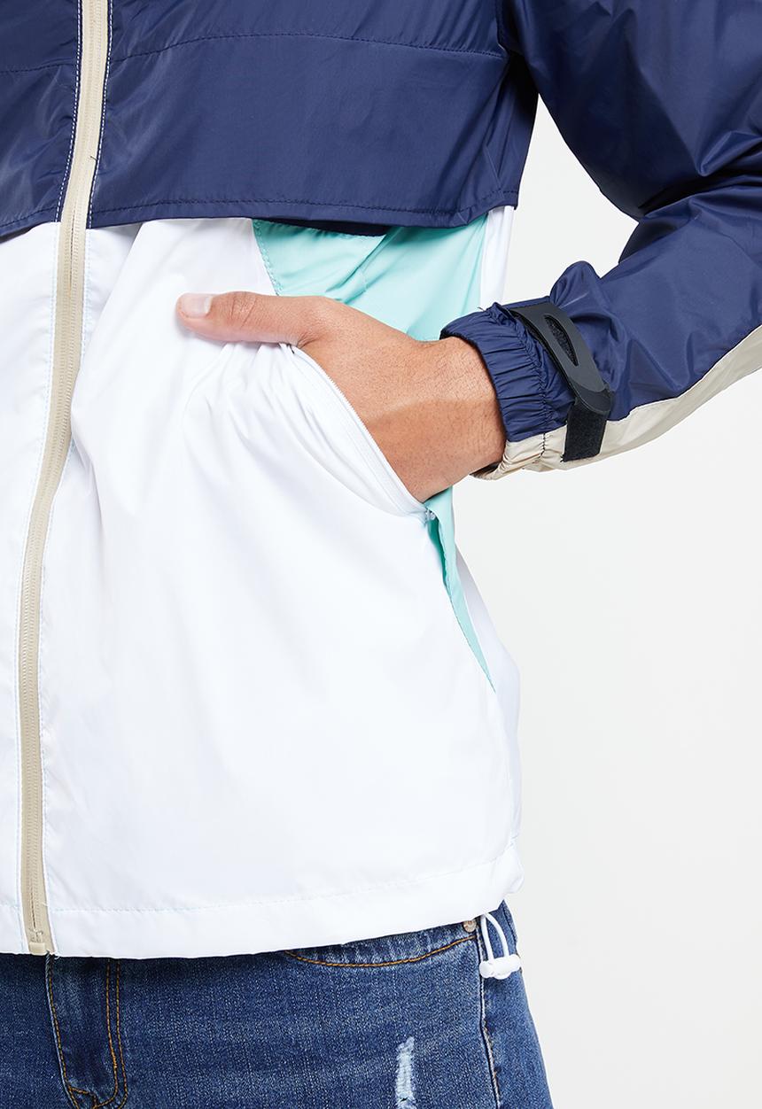 Cutty - Retro cut & sew jacket - stone