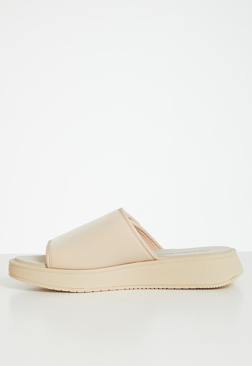 Calvin Klein - One-strap sandal - tuscan beige