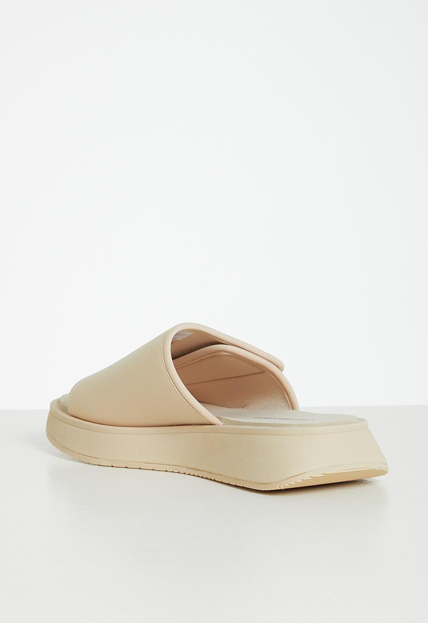 Calvin Klein - One-strap sandal - tuscan beige