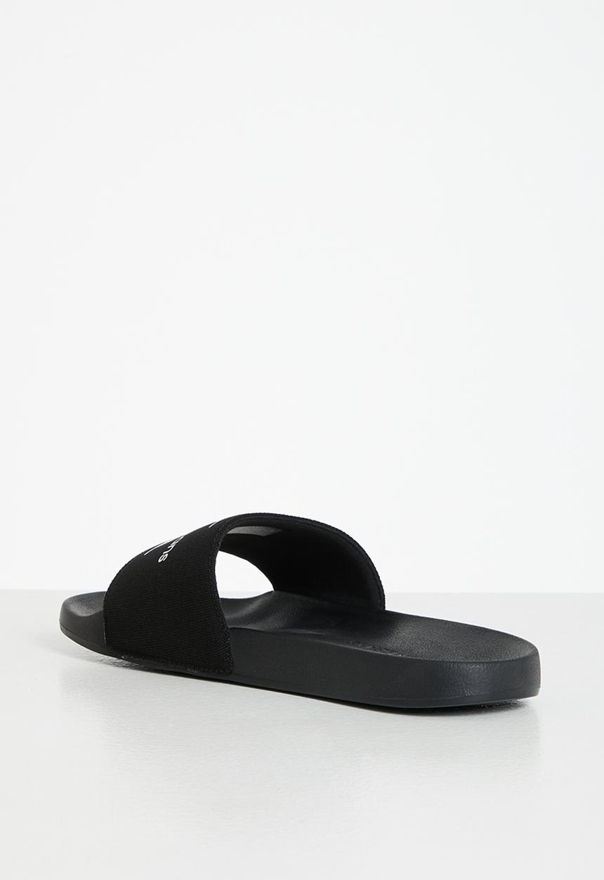 Calvin Klein - Slide monogram co - black