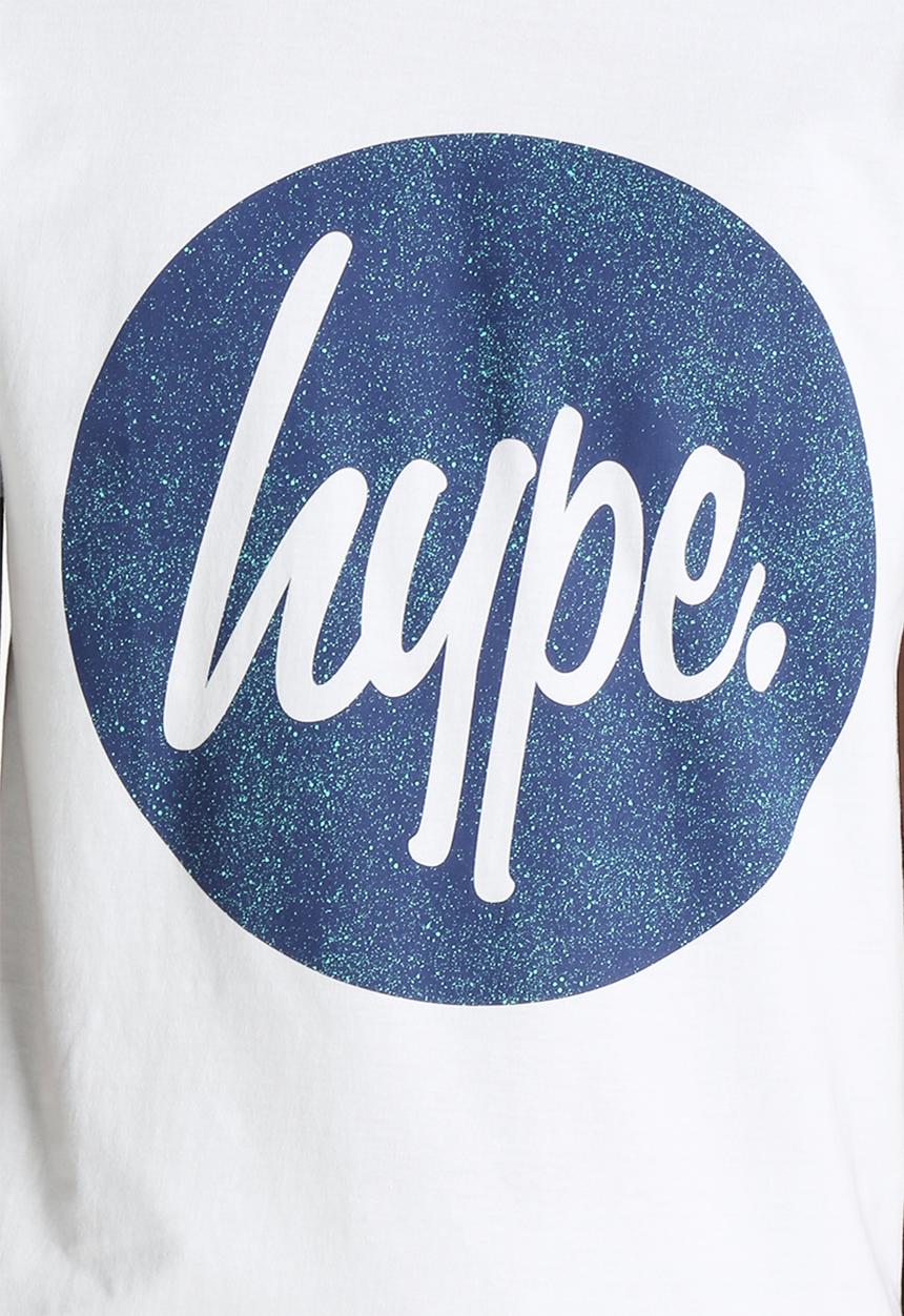 Hype - Cyan Circle Print Tee 