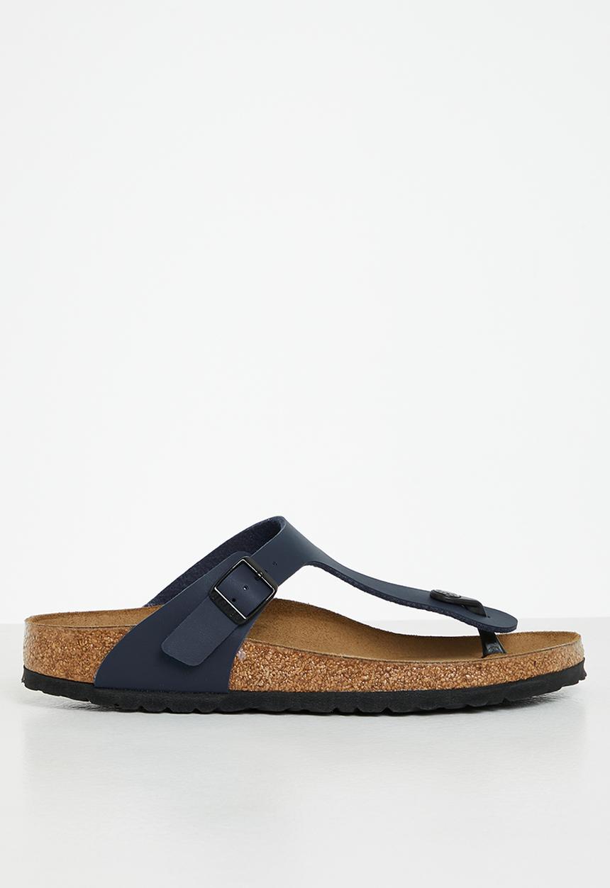 Birkenstock - Gizeh birko-flor narrow - blue