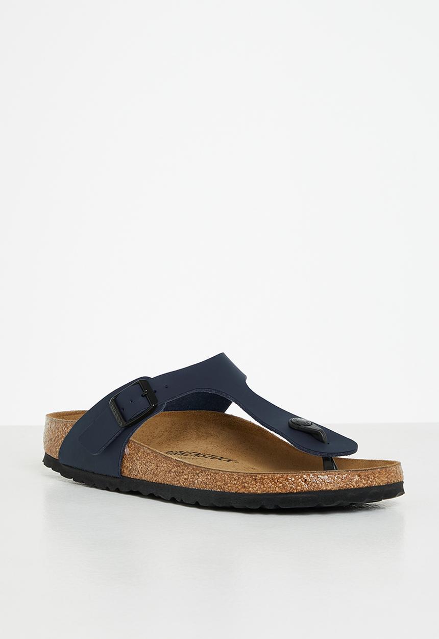 Birkenstock - Gizeh birko-flor narrow - blue