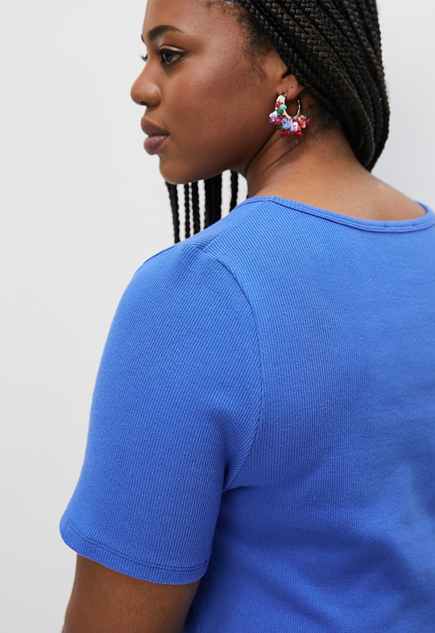 Superbalist - Scoop neck tee - royal