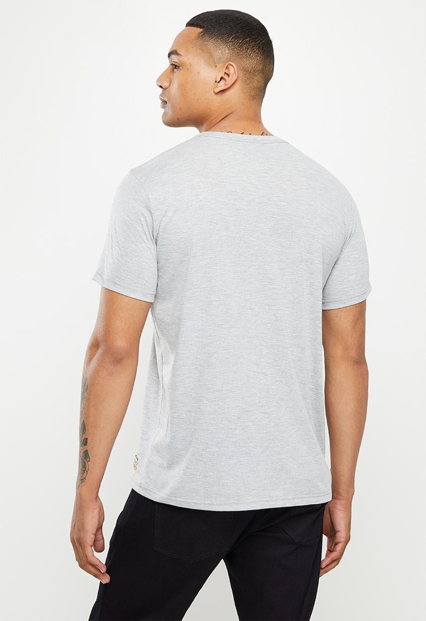 Holmes Bro's - Heavy metal short sleeve tee - dirty grey melange