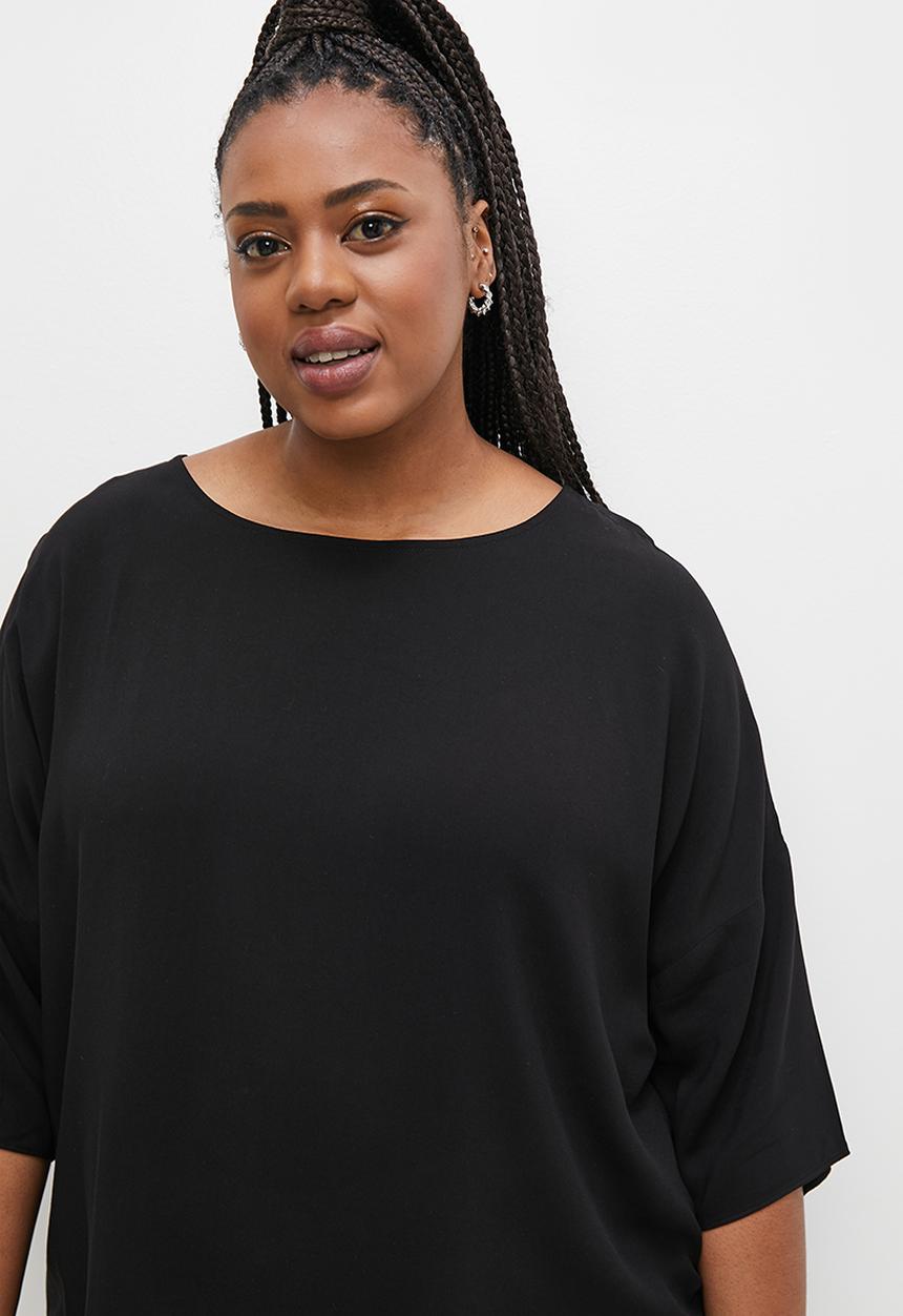 Superbalist - Basic woven blouse - black